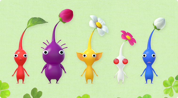 Some Pikmin Renders from Pikmin 4.